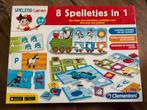 8 spelletjes in 1, 3-6 jaar, Clementoni, Ophalen of Verzenden, Gebruikt, Ontdekken