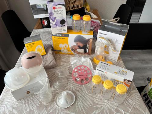 2x draadloze borstkolf met allerlei toebehorn Medela Evite, Kinderen en Baby's, Babyvoeding en Toebehoren, Gebruikt, Borstkolf