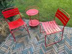 2x Fermob Luxembourg stoel en 1x Montmartre, Ophalen, Gebruikt, Aluminium, Stapelbaar