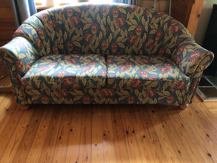 Twee 2-zitsbanken + fauteuil - in topstaat – ook los te koop, Huis en Inrichting, Banken | Complete zithoeken, Zo goed als nieuw