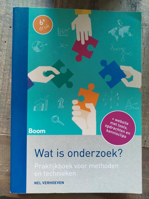 Nel Verhoeven - Wat is onderzoek?, Boeken, Wetenschap, Zo goed als nieuw, Ophalen of Verzenden