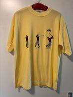 Vintage 80s Lacoste Shirt XL Tennis Logo, Ophalen of Verzenden, Gedragen, Maat 56/58 (XL), Geel