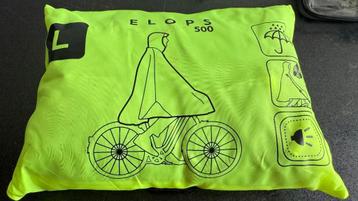 Decathlon Elops 500 Fiets poroncho Regenponcho Reflecterend beschikbaar voor biedingen
