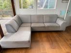 Grijze hoekbank, Ophalen, Gebruikt, Stof
