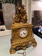 Vuurvergulde pendule (klok), Antiek en Kunst, Antiek | Klokken, Ophalen
