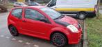 Citroën C2 1.4 I 2006 Rood VTR, Auto's, Voorwielaandrijving, 450 kg, 4 cilinders, 965 kg