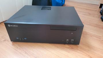 Silverstone Grandia GD04 pc case HTPC incl. fans en voeding beschikbaar voor biedingen