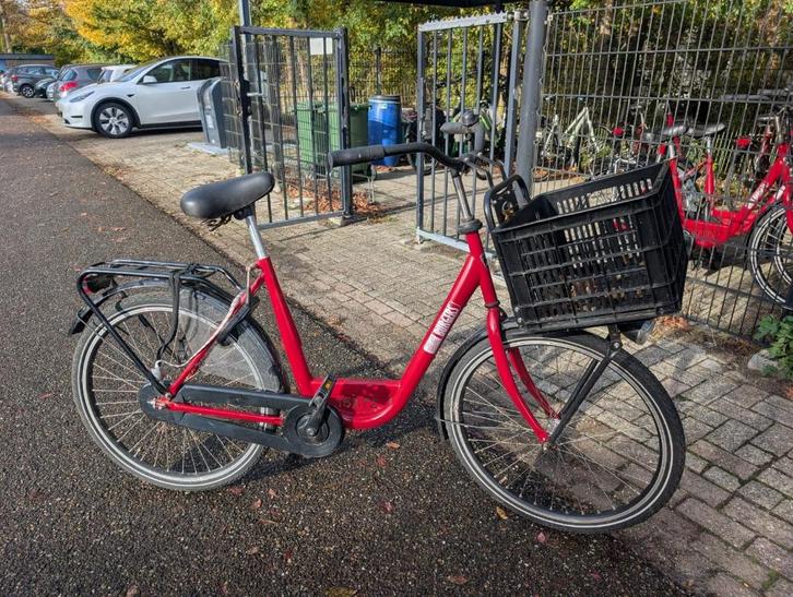 Thuiszorg damesfiets met mand 5 x, Fietsen en Brommers, Fietsen | Dames | Damesfietsen, Zo goed als nieuw, Overige merken, Versnellingen