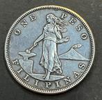 Antieke Zilveren USA/Filipijnse One Peso Munt 1903, Verzenden, Noord-Amerika, Losse munt, Zilver