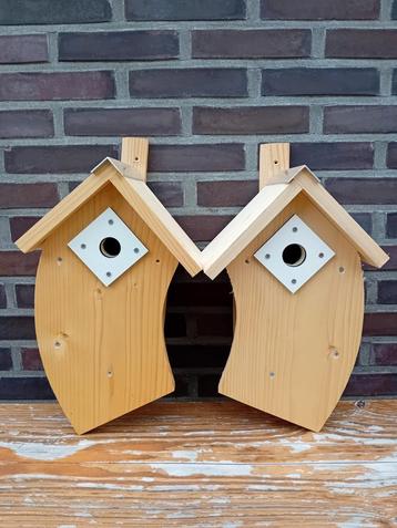Vogelhuisje nestkastje pimpelmees koolmees douglas hout  beschikbaar voor biedingen