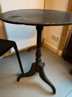 Antiek zweeds wijntafeltje . 74 hoog rond 52 cm, Antiek en Kunst, Ophalen