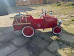 vintage trapauto brandweer, Kinderen en Baby's, Ophalen, Gebruikt