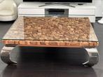 Salontafel Rofra home 120x120 cm, Huis en Inrichting, Ophalen, Vierkant, 50 tot 100 cm, Zo goed als nieuw