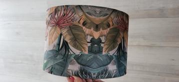 Mooie velours lampenkap 19x 28 beschikbaar voor biedingen