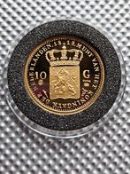 10 gulden heslag wel goud, Postzegels en Munten, Munten | Nederland, Ophalen of Verzenden, 10 gulden, Goud