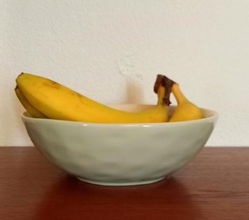 mintgroene/lichtgroene fruitschaal/schaal beschikbaar voor biedingen