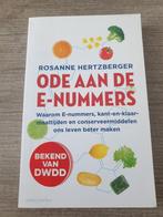 Ode aan de E-nummers - Rosanne Hertzberger, Ophalen of Verzenden, Gelezen, Rosanne Hertzberger