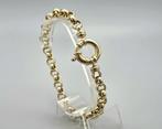 Gouden vintage jasseron armband. 2025/516, Sieraden, Tassen en Uiterlijk, Armbanden, ., Ophalen of Verzenden, Zo goed als nieuw