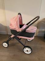 Smoby poppenwagen, Kinderen en Baby's, Speelgoed | Poppen, Ophalen of Verzenden, Zo goed als nieuw, Babypop