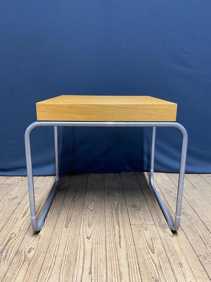 Vintage IKEA bijzettafeltje SVANSBO, Huis en Inrichting, Tafels | Sidetables, Gebruikt, 25 tot 50 cm, Minder dan 50 cm, Vierkant