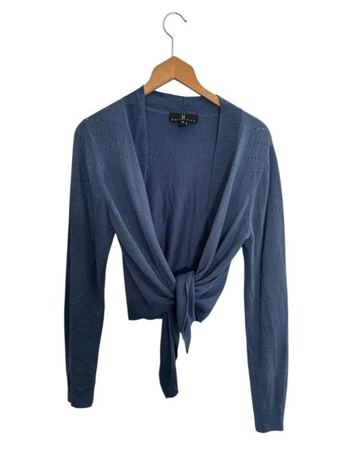 Mart Visser vest blauw M, Kleding | Dames, Truien en Vesten, Zo goed als nieuw, Maat 38/40 (M), Blauw, Ophalen of Verzenden