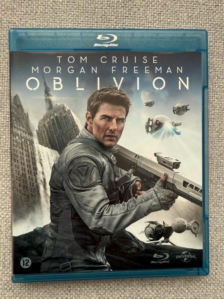 Blu Ray Oblivion met Tom Cruise en Morgan Freeman, Cd's en Dvd's, Blu-ray, Zo goed als nieuw, Ophalen of Verzenden