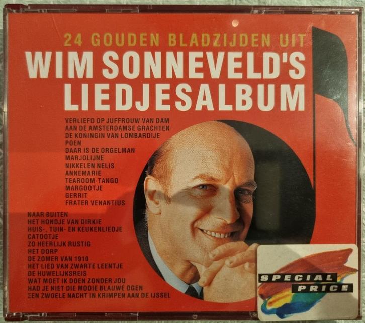 Wim Sonneveld's Liedjesalbum, Cd's en Dvd's, Cd's | Nederlandstalig, Gebruikt, Levenslied of Smartlap, Ophalen of Verzenden
