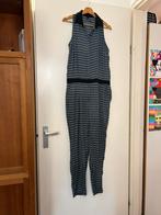 Satijnen jumpsuit merk Mango maat M - als nieuw, Maat 38/40 (M), Mango, Blauw, Ophalen of Verzenden