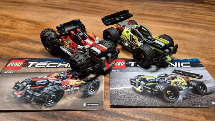 2 Complete LEGO Technic sets 42072 & 42073 (combineerbaar), Kinderen en Baby's, Speelgoed | Duplo en Lego, Gebruikt, Lego, Complete set