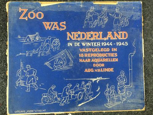PRENTENBOEKEN ZOO WAS NED IN DE WINTER 1944-1945, Verzamelen, Militaria | Tweede Wereldoorlog, Landmacht, Boek of Tijdschrift