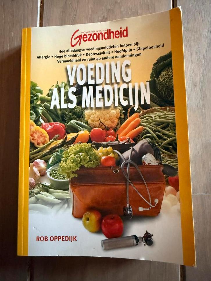 Voeding als Medicijn - Rob Oppedijk, Boeken, Gezondheid, Dieet en Voeding, Gelezen, Dieet en Voeding, Ophalen of Verzenden
