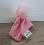 Peppa pig knuffeldoek knuffel tuttel roze varken biggetje, Ophalen of Verzenden, Zo goed als nieuw, Overige typen