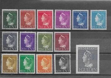 Nederland 1940, NVPH 332 t/m 346, Postfris. beschikbaar voor biedingen