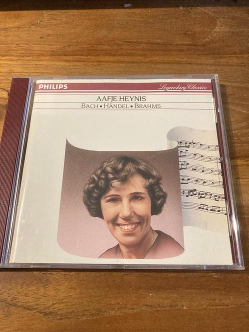 Aafje Heynis - Bach, Handel, Brahms (Philips / Klassiek), Cd's en Dvd's, Cd's | Klassiek, Zo goed als nieuw, Opera of Operette