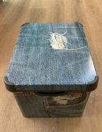 Jeanslook Curver XL Opbergdoos, Huis en Inrichting, Ophalen, Gebruikt, Kunststof, Minder dan 50 cm