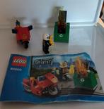 Lego 60000 Fire Moter Cycle, Ophalen of Verzenden, Gebruikt, Complete set, Lego