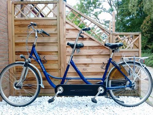 Als nieuw! Fijne Sparta Double X tandem., Fietsen en Brommers, Fietsen | Tandems, Zo goed als nieuw, Minder dan 10 versnellingen