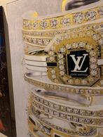 Louis Vuitton schilderij op glas, Huis en Inrichting, Woonaccessoires | Schilderijen, Tekeningen en Foto's, Ophalen of Verzenden