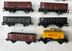 Piko 5 waggonetjes en tankwagen, Hobby en Vrije tijd, Modeltreinen | N-Spoor, Gebruikt, Gelijkstroom, Wagon, Piko