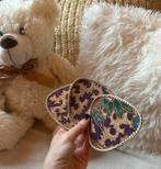 Handgemaakte rotan onderzetters batik stof – Bali (3 stuks), Ophalen of Verzenden, Zo goed als nieuw