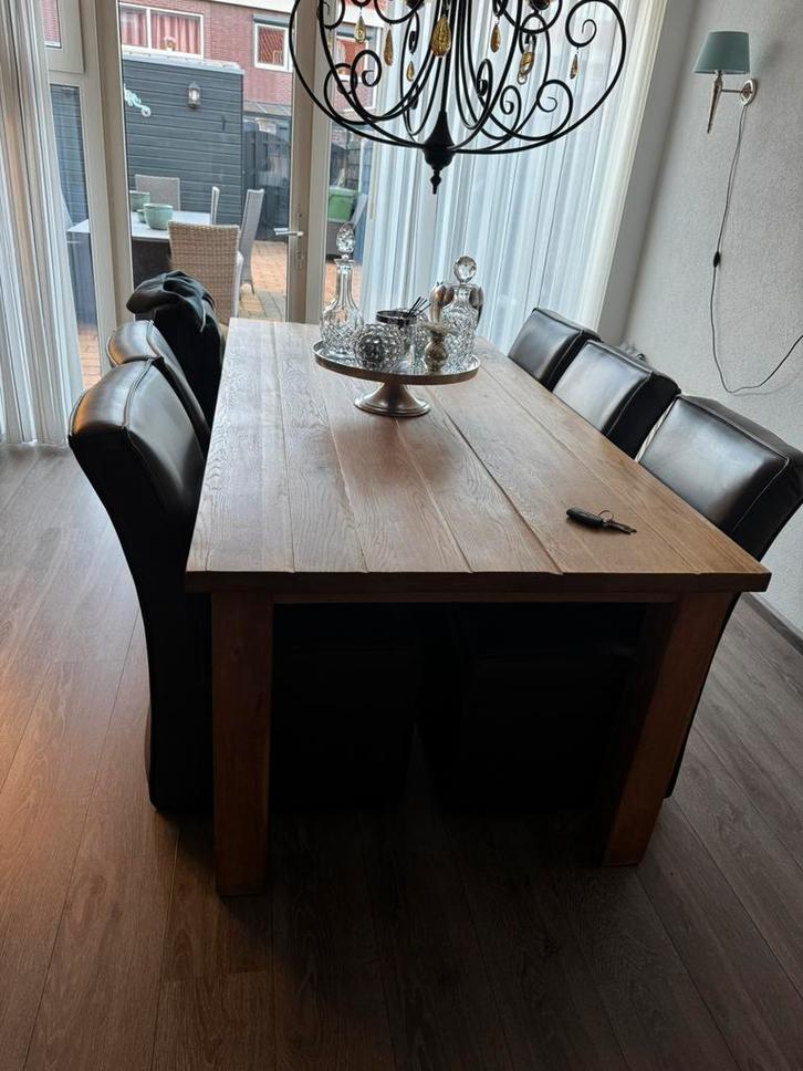 Tafel & Kasten Set - Stijlvol en Praktisch!, Huis en Inrichting, Tafels | Salontafels, Gebruikt, 75 cm of meer, 100 tot 150 cm