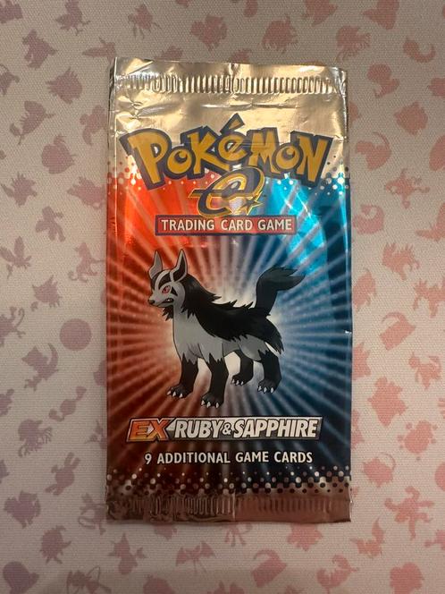 Pokemon Ruby&sapphire boosterpack voor de verzamelaar, Hobby en Vrije tijd, Verzamelkaartspellen | Pokémon, Zo goed als nieuw