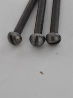 p.st. Metalen antieke Bolkop Bouten m3 x 25 antiek look, Ophalen of Verzenden, Nieuw, Minder dan 180 cm, Palen