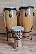 Cuban trommel plus Djembe, Muziek en Instrumenten, Percussie, Ophalen, Gebruikt, Trommel