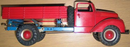 40cm GROTE GAMA 501 TRUCK (ZIJ)-KIEPWAGEN DUMPTRUCK ZELDZAAM, Antiek en Kunst, Curiosa en Brocante, Verzenden