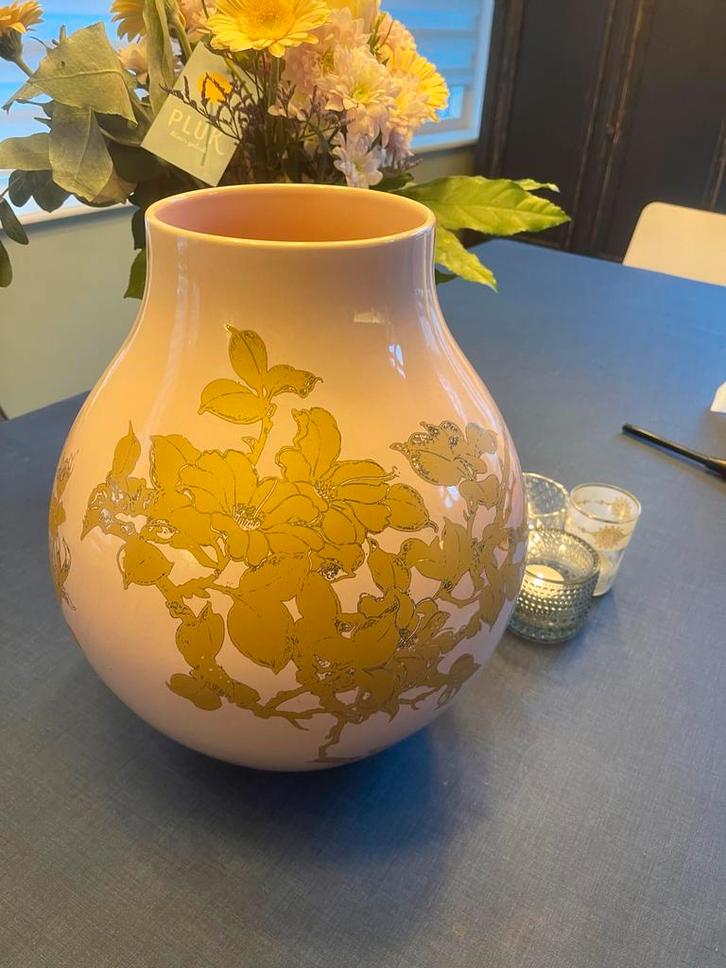 Roze Jonsberg Vaas van Jongerius in perfecte staat €175, Huis en Inrichting, Woonaccessoires | Vazen, Ophalen