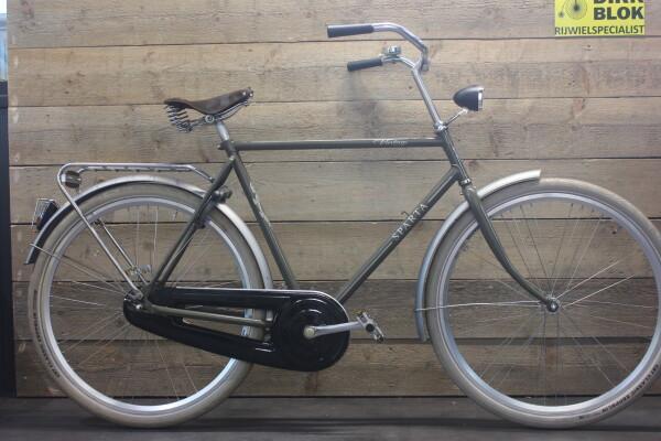 Sparta Vintage opafiets remnaaf groen met 3 mnd garantie, Fietsen en Brommers, Fietsen | Heren | Herenfietsen, Gebruikt