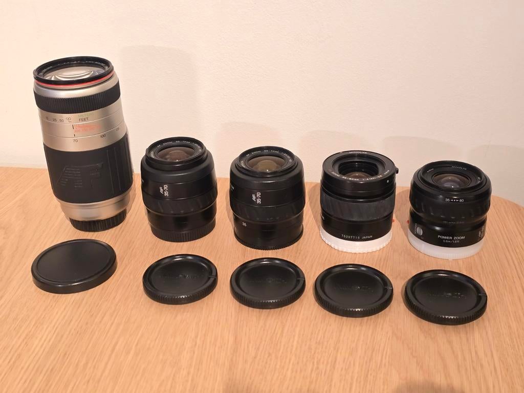 Minolta Sony A camera lenzen, 35-80mm 35-70mm en 70-300mm, Ophalen of Verzenden, Gebruikt, Telelens, Zoom