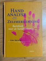 Edo Sprong - Hand Analyse Handanalyse en Zelfherkenning, Ophalen of Verzenden, Edo Sprong, Achtergrond en Informatie