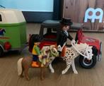 Playmobil paarden trailer, Kinderen en Baby's, Speelgoed | Playmobil, Complete set, Ophalen of Verzenden, Zo goed als nieuw